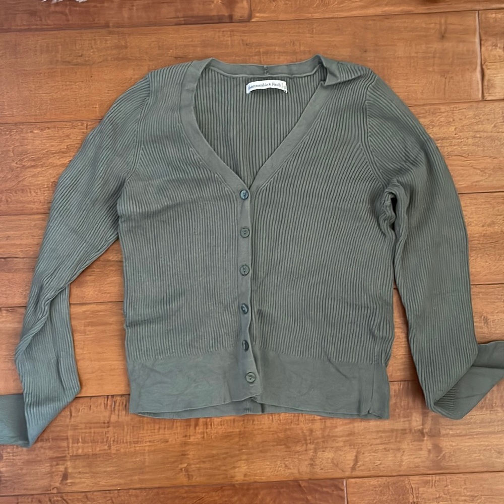 Abercrombie and Fitch Ribbed Cardigan